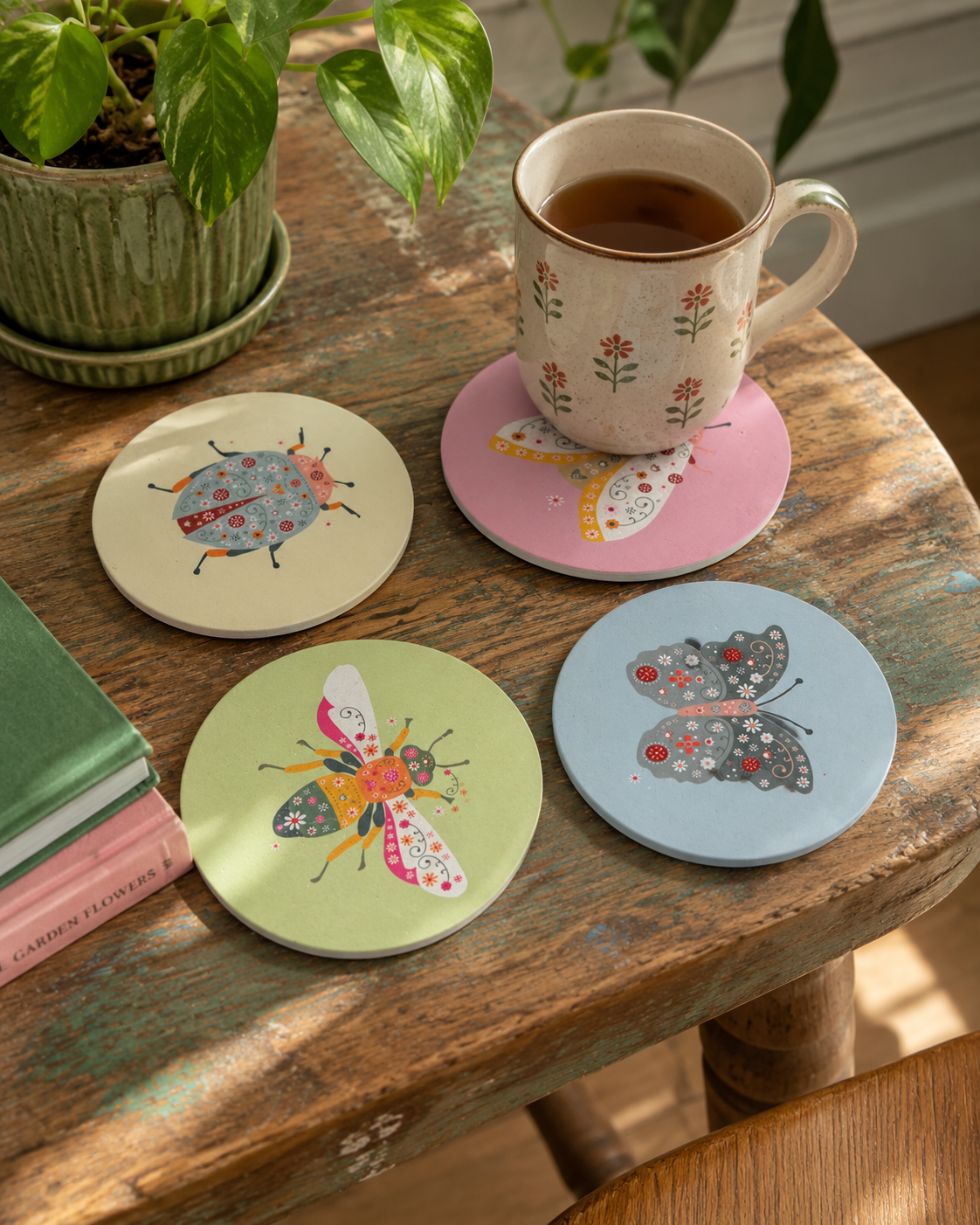 The Bugs Coaster Gift Set