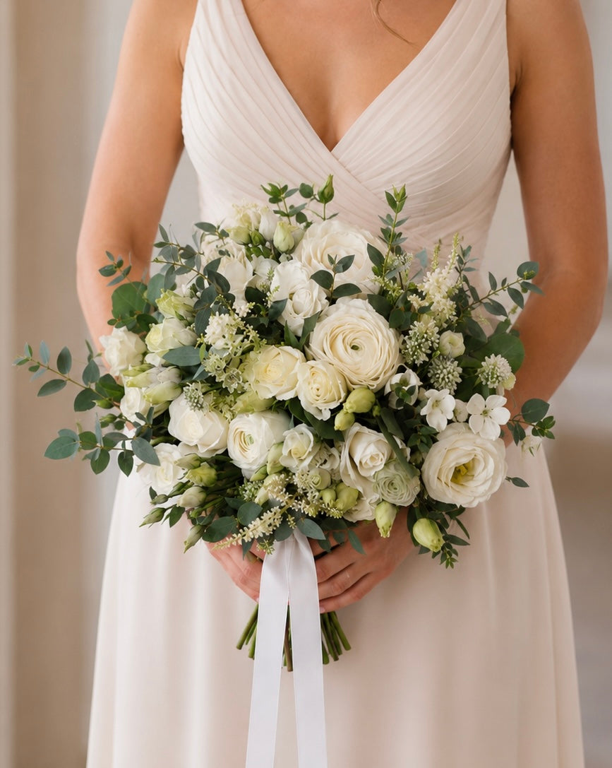 Bridal Bouquet Classic White