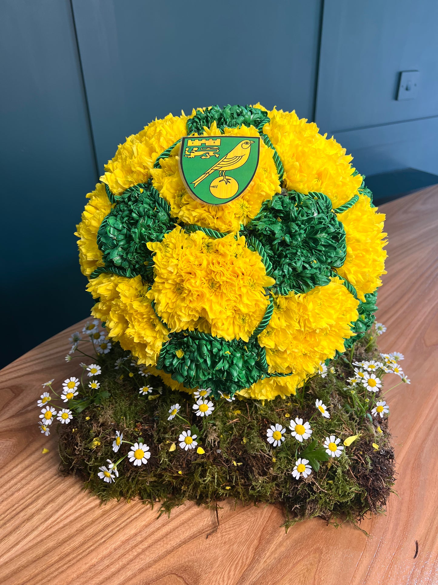 Football Funeral Tribute