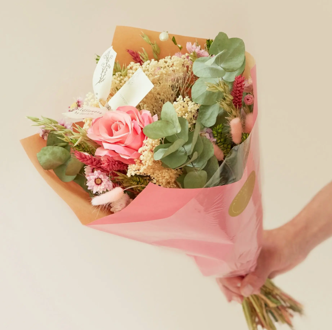 Pink Rose Artificial
