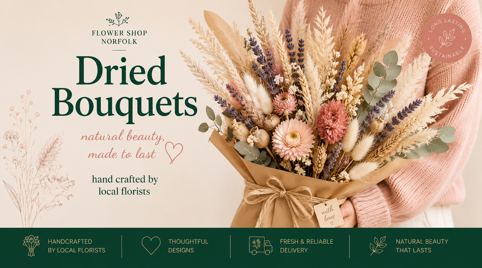 Dried & Faux Bouquets