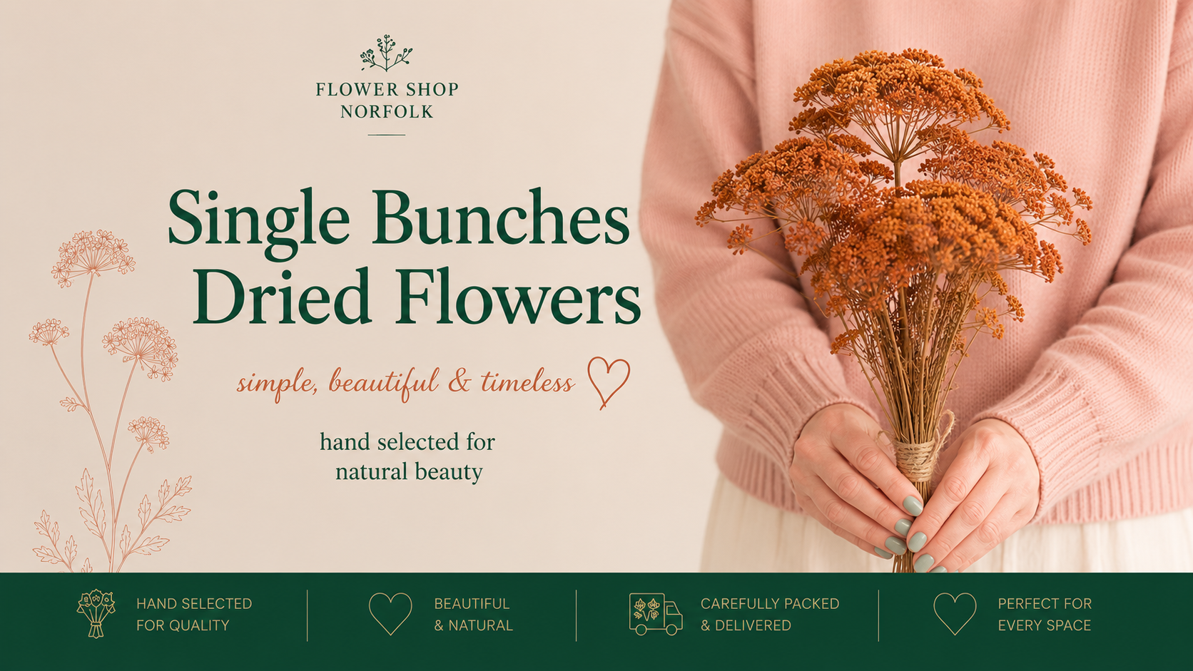Dried Flower Bunches