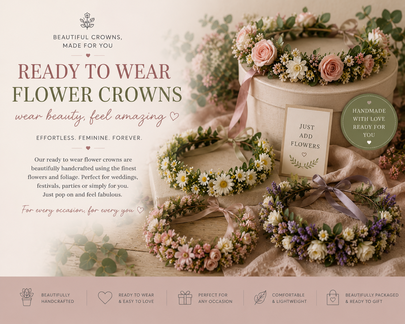 Wedding Flower Crowns
