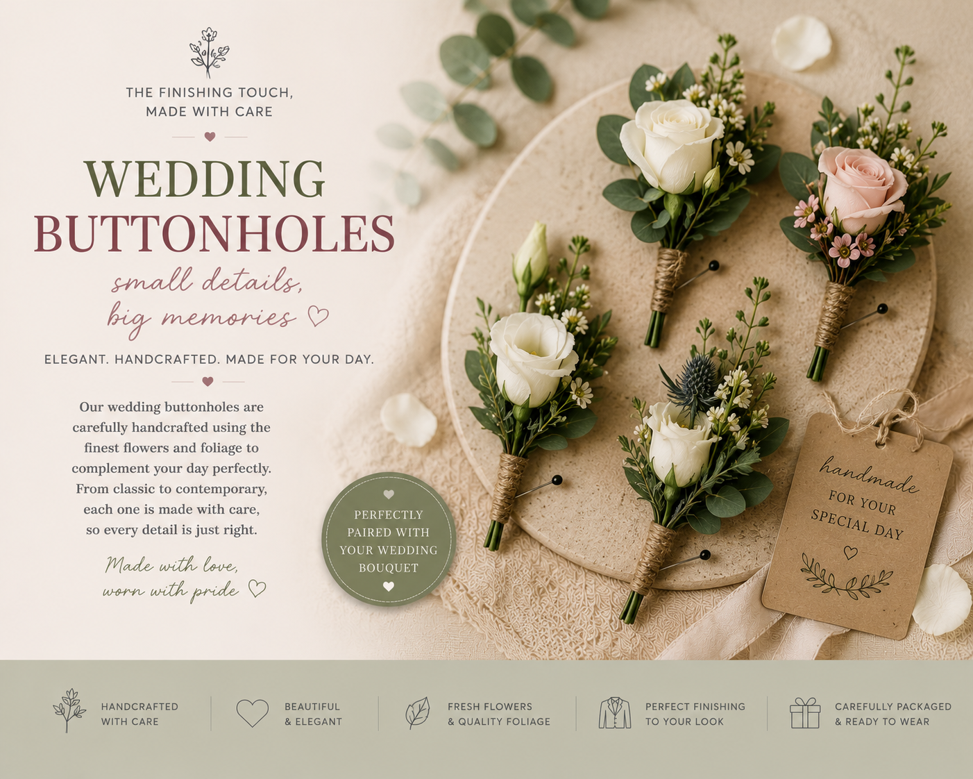 Wedding Buttonholes