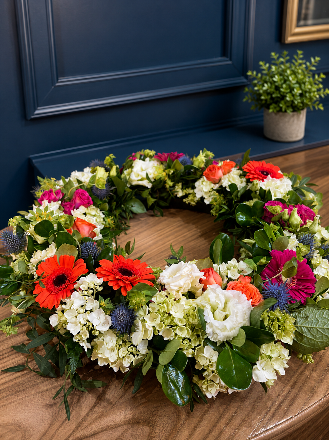 Country Flower Wreath
