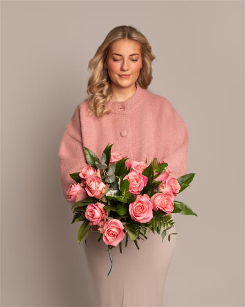 The Rose Bouquet In Pink