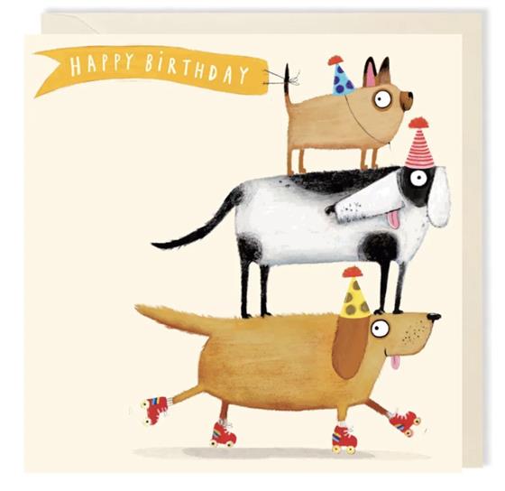 Doggy Birthday Card