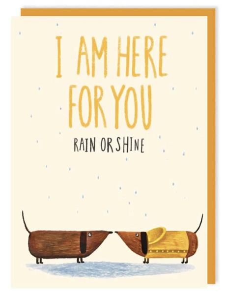 Here For You Card