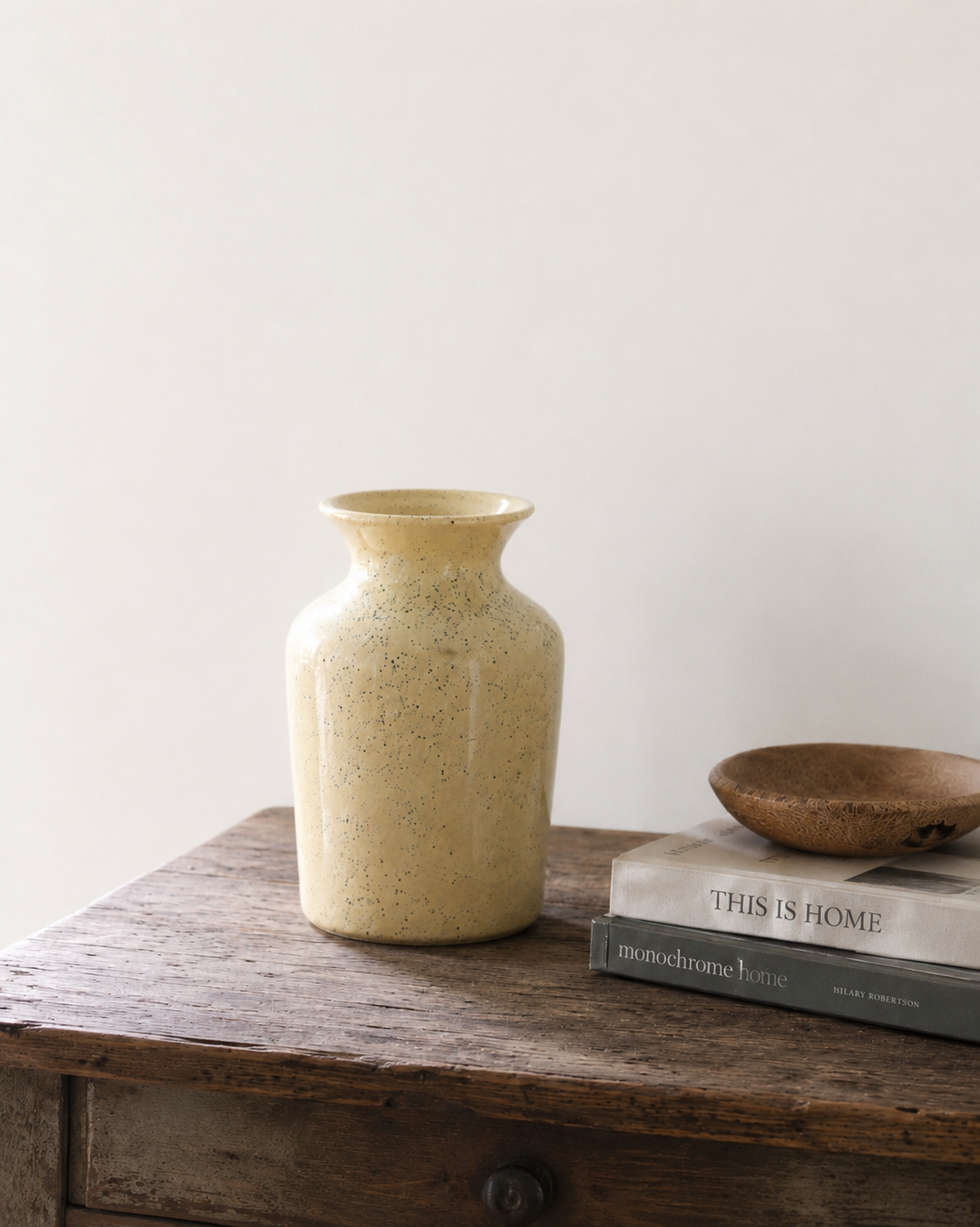 Yellow Rustic Vase