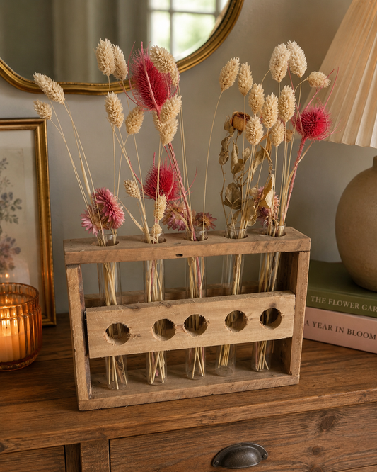 Dried Flower Test Tubes