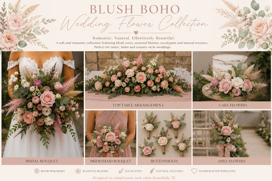 Blush Boho Wedding Package — Most Popular
