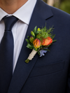 Country Colour Buttonhole