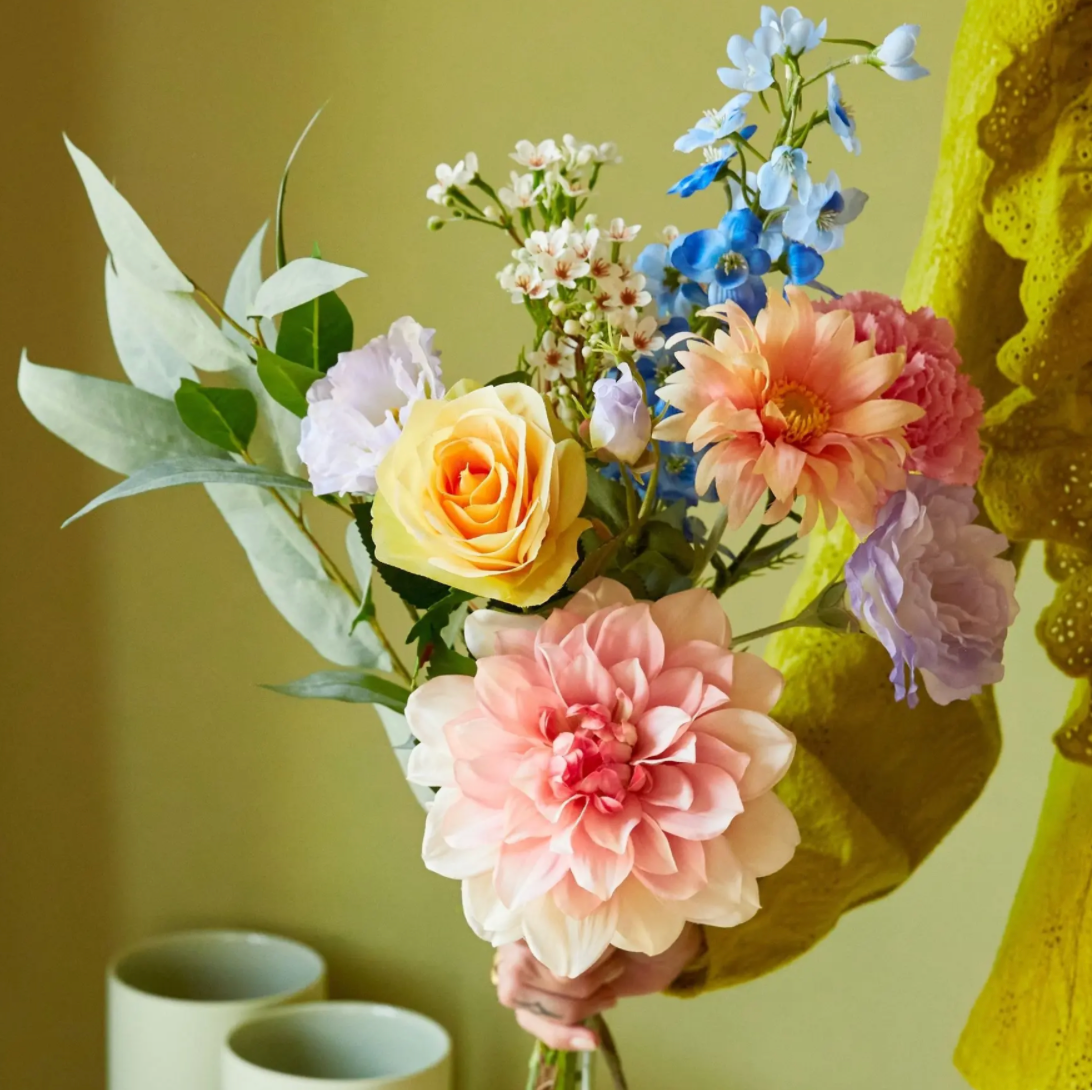 Classic Artificial Pastel Bouquet