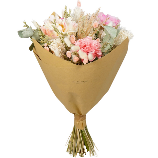 Peony Love Faux & Dried Bouquet