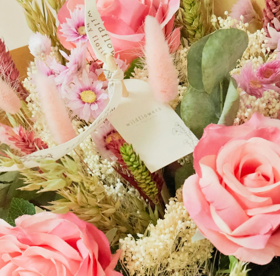 Pink Rose Artificial