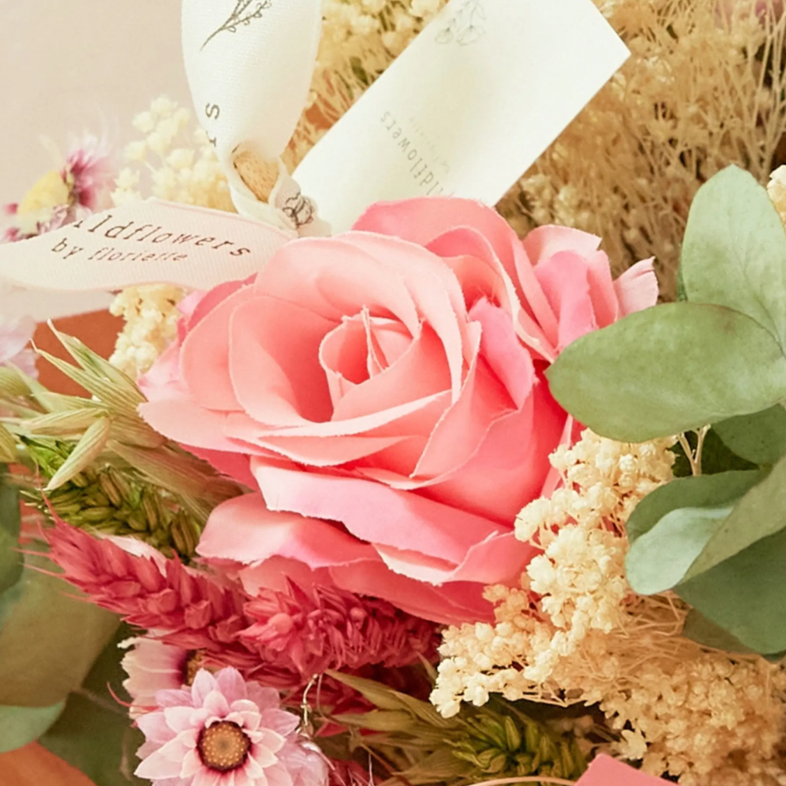 Pink Rose Artificial