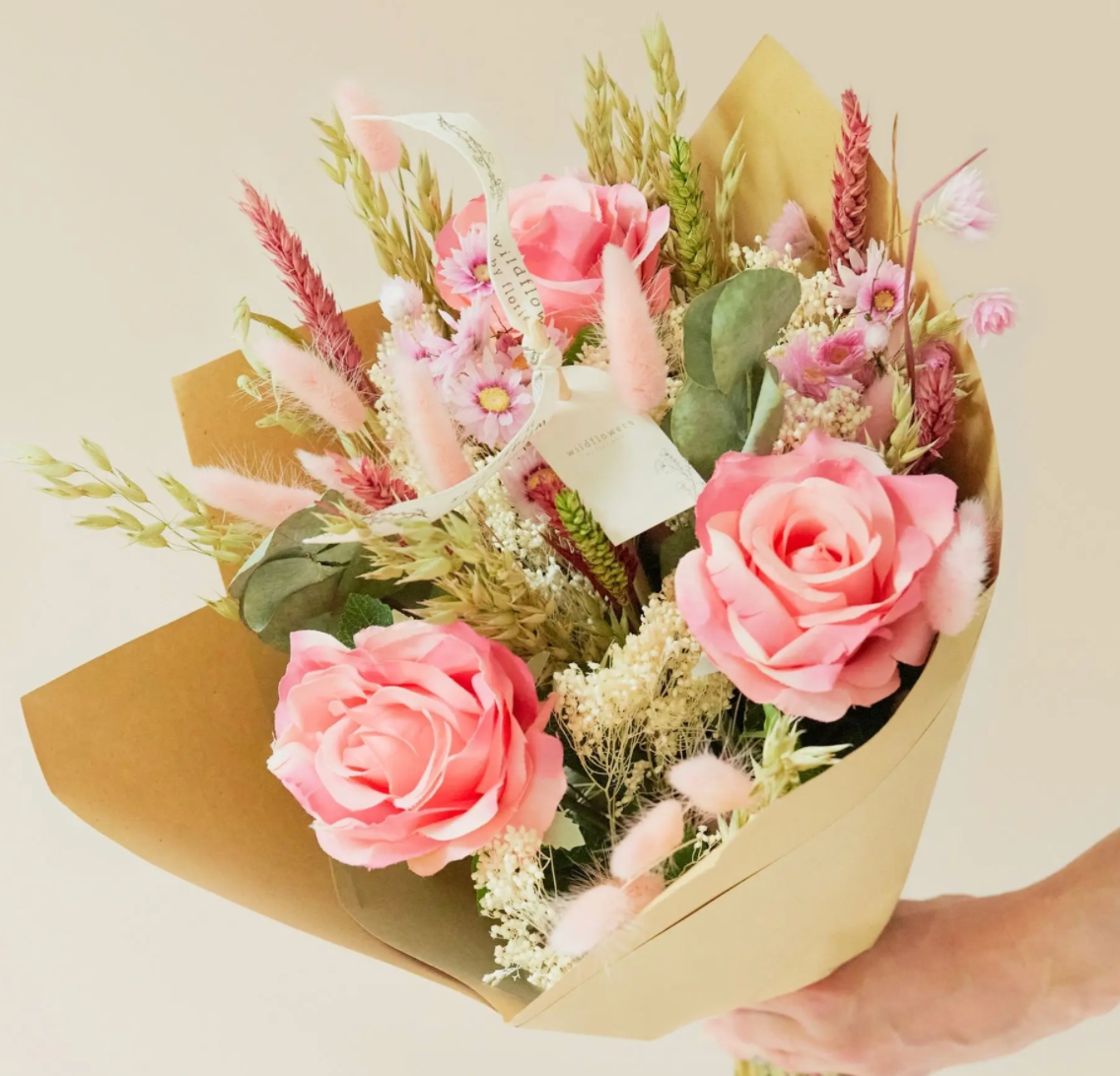 Pink Rose Artificial